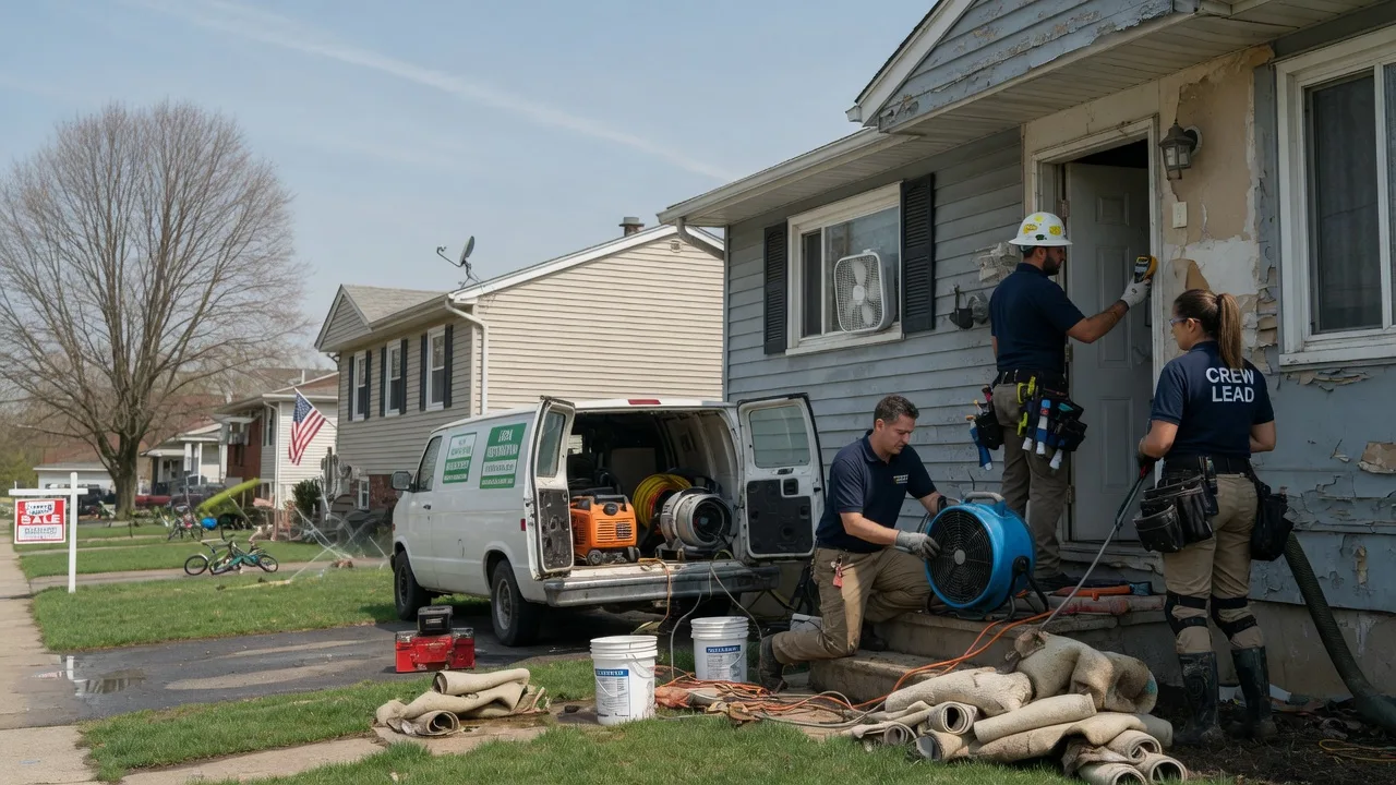 Flood Cleanup in Gloucester Township, NJ near me